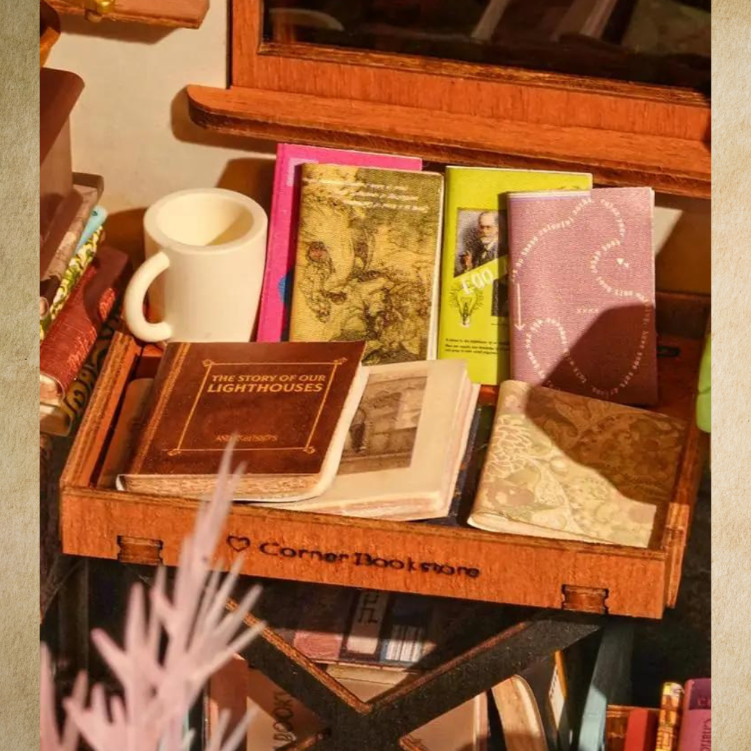 Zakamarki pełne książek – Mini Domek 3d - Księgarnia Corner Bookstore | Rolife
