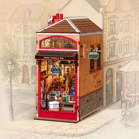 Wisdom Stationery Shop - DIY Book Nook Rolife