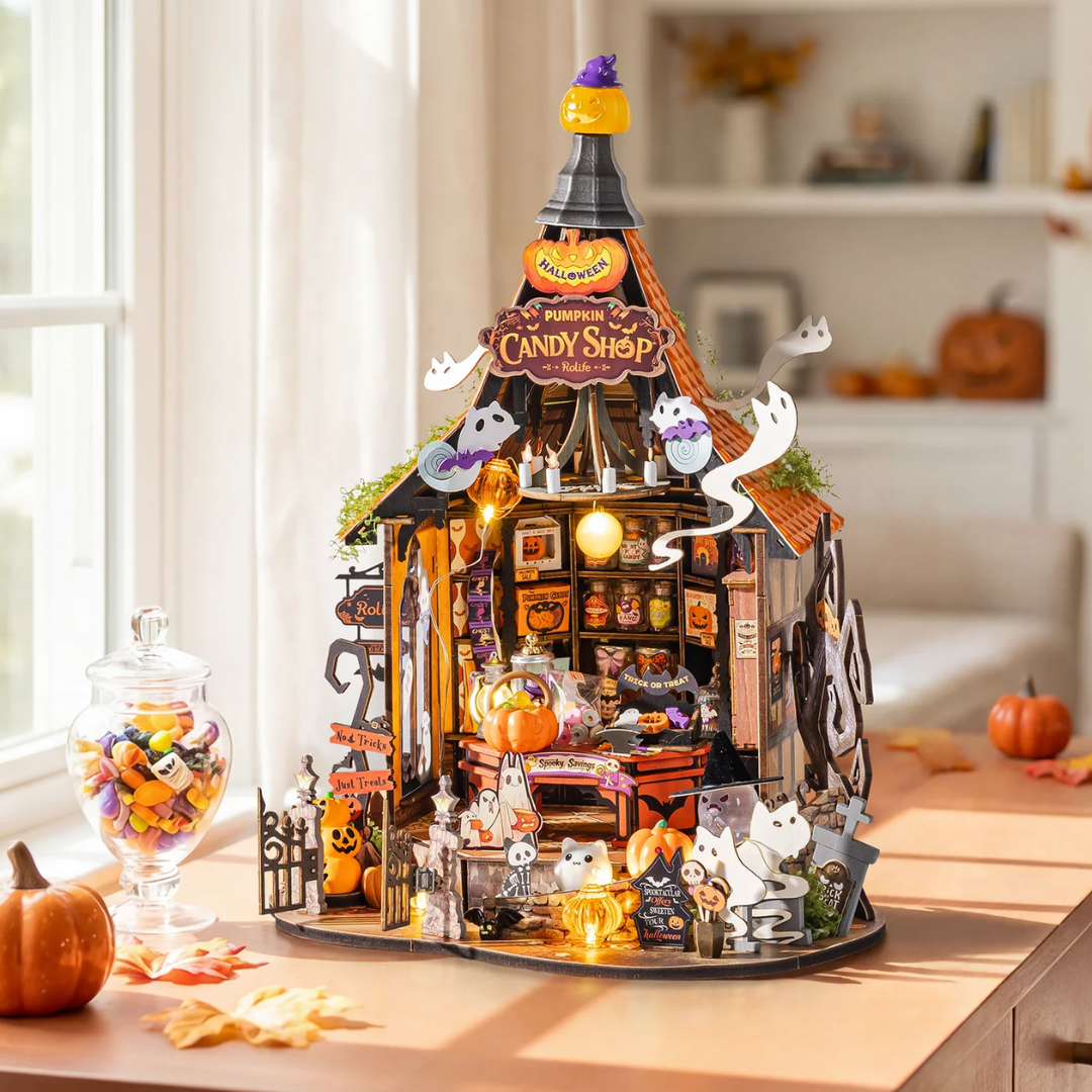 Pumpkin Candy Shop – Mini Domek 3D | Rolife – pomysł na prezent