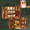 DIY Book Nook Harry Potter – Księgarnia u Sowy | Domek Miniaturka Cutebee