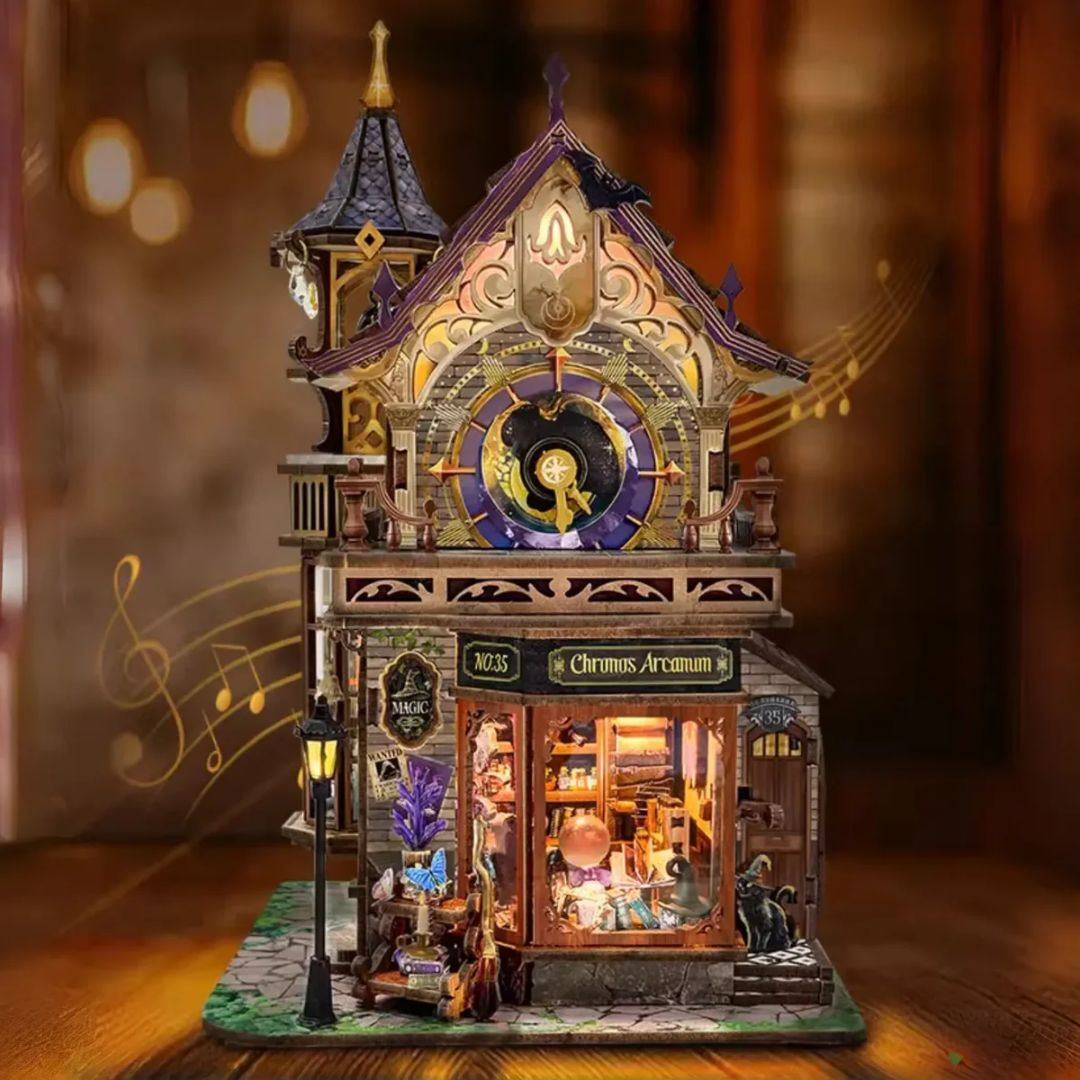 Time Magic Club – balení a hotová scéna