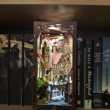 DIY Book Nook - Władca Pierścieni