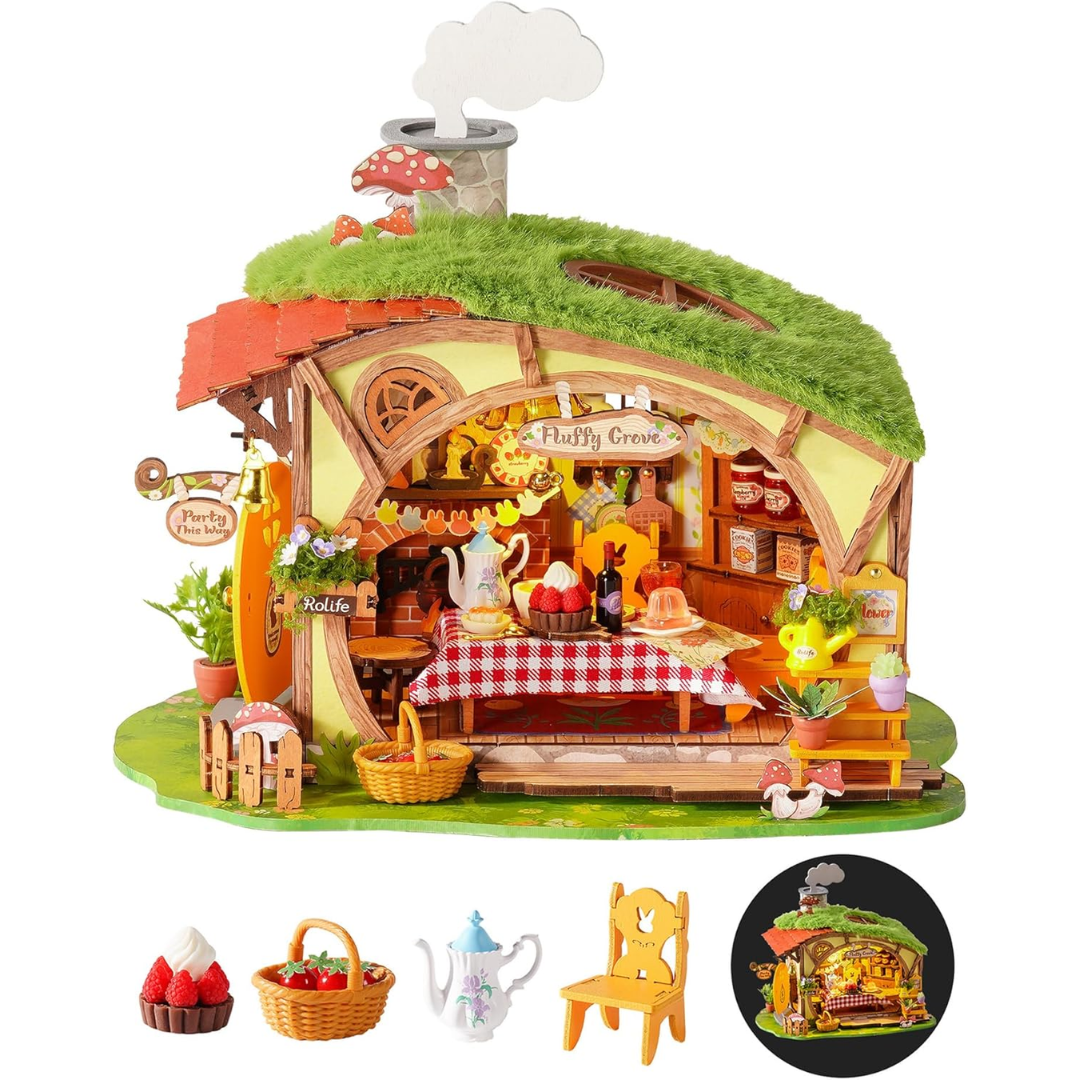 Mini Domek 3D - Fluffy Grove