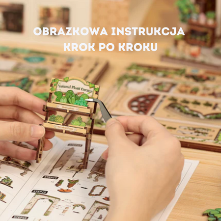 Zestaw Świąteczny Book Nook - Green Life Bookshop | Cutebee