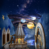 Stellar Castle – DIY Book Nook Minicity | Puzzle 3D Prezent