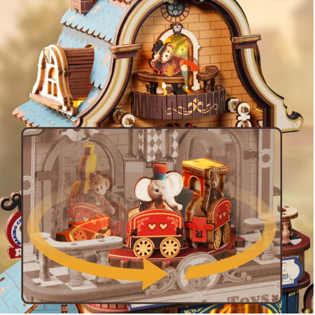 Happyduke Toys – DIY Miniaturowy Domek | ROKR