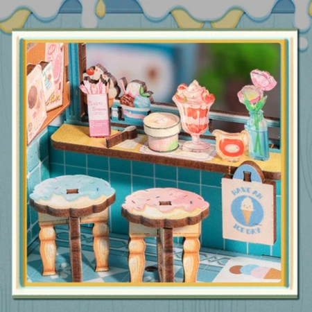 Bella’s Ice Cream – elementy dekoracyjne i rekwizyty