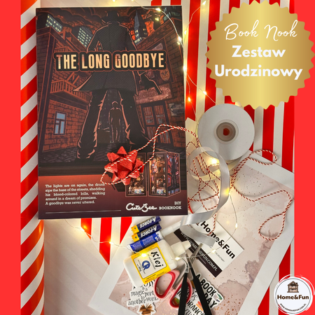 DIY Book Nook Zestaw Urodzinowy- The Long Goodbye