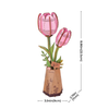 Pink Tulip – Puzzle 3D Rowood, 