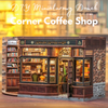 DIY Miniaturowy Domek - Corner Coffee Shop | Cutebee