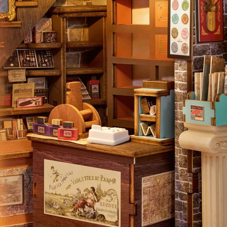 Wisdom Stationery Shop - DIY Book Nook Rolife
