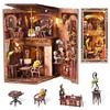 Painter's Day at Dusk – DIY Book Nook Minicity | Puzzle 3D Prezent