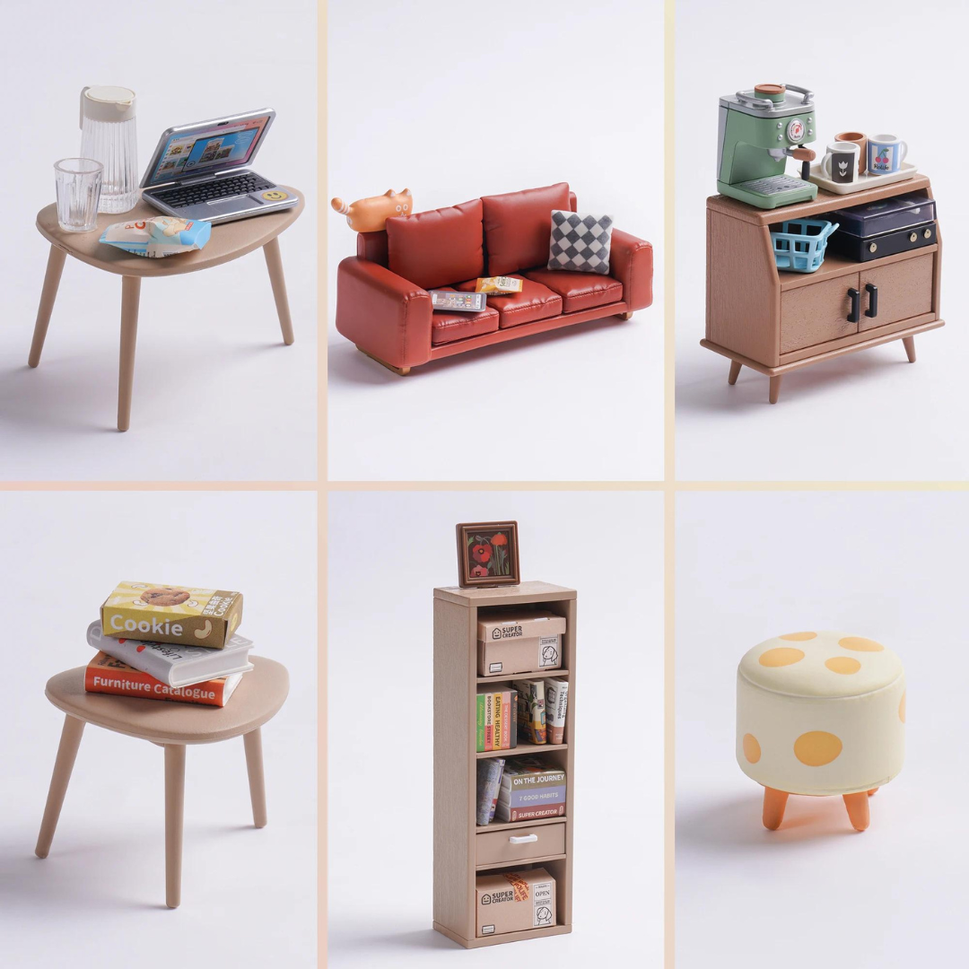 Salon w miniaturze – Mini Domek 3d - Salon | Rolife