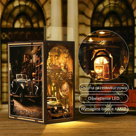 DIY Book Nook - Automobil