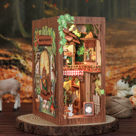 DIY Book Nook - Wiewiórka | Cutebee