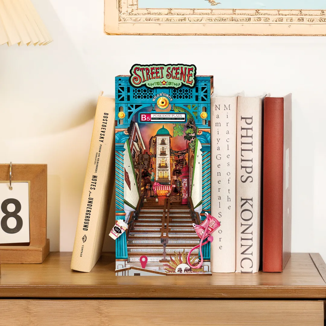 Detale, które odkrywasz – DIY Book Nook - Street Scene | Rolife