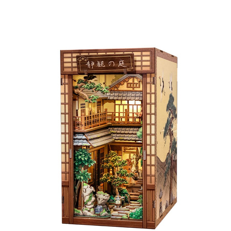 Serene Courtyard – DIY Book Nook CuteBee | Puzzle 3D Prezent