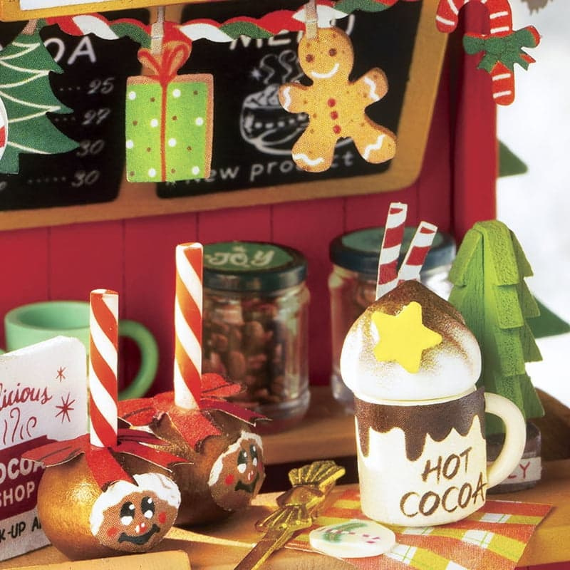 Witryna butikowa z charakterem – Mini Domek 3D - Cocoa Shop | Rolife