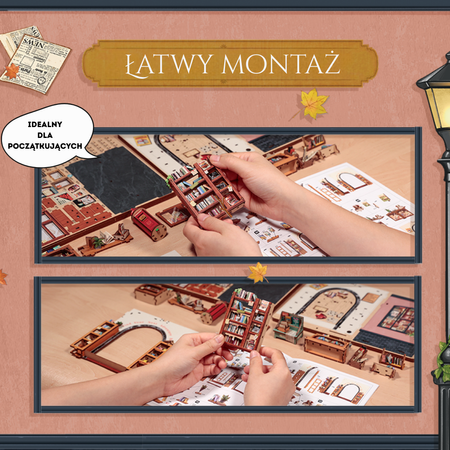 Zestaw Świąteczny Book Nook – Jack’s Bookery | Cutebee