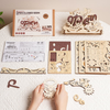 Drewniany Zestaw Puzzle 3D - Open/Closed | ROKR