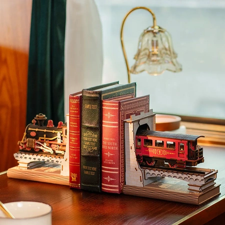 Rolife TGE01 Century Train – DIY podpórki pod książki