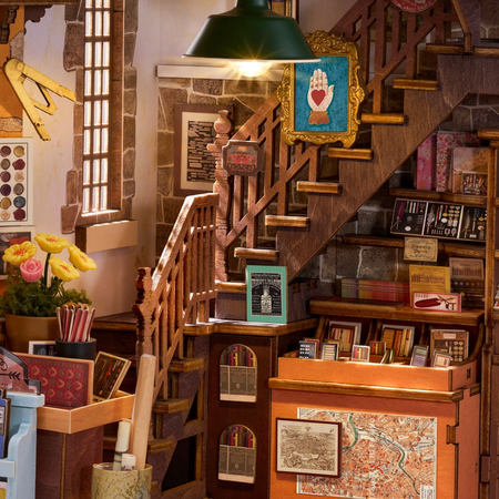 Wisdom Stationery Shop - DIY Book Nook Rolife
