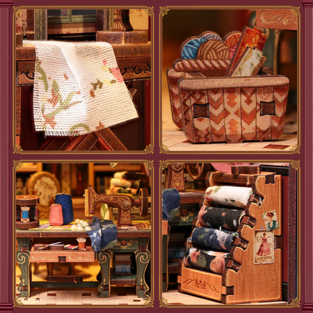 Marguerite Tailor CuteBee DIY Book Nook – Puzzle 3D Prezent