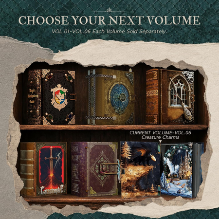 Creature Charms – DIY Book Nook Minicity | Puzzle 3D Prezent
