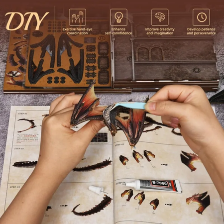 DIY Book Nook - Ember Castle | Minicity Miniaturowy Domek