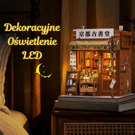 Antique Bookery of Kyoto – DIY Book Nook CuteBee | Puzzle 3D Prezent