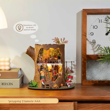 DIY Book Nook - Fairytale Tree House | Rolife