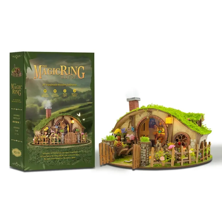 Magic Ring House – DIY Book Nook Joincon | Puzzle 3D Prezent