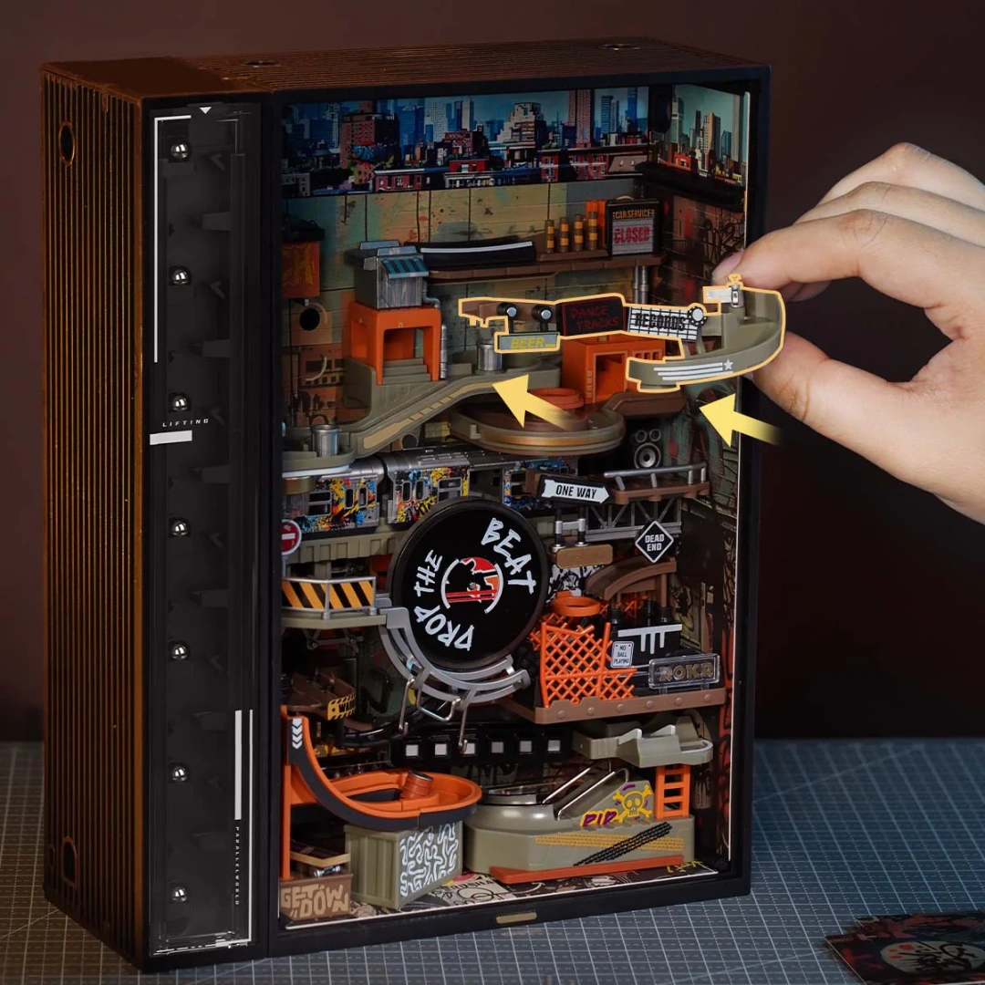 Winda i długi tor – dynamiczny bieg kulek