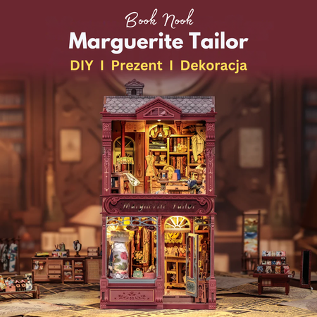 Marguerite Tailor CuteBee DIY Book Nook – Puzzle 3D Prezent