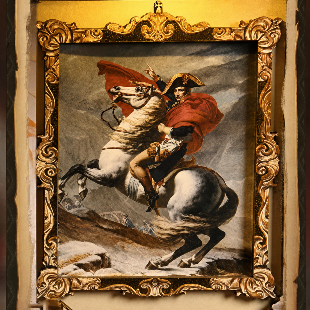 Cisza planowania i przepych tronu – Napoleon MAX – DIY Book Nook Minicity | Puzzle 3D Prezent