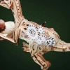 Drewniany Zestaw Puzzle 3D - Welociraptor | Rokr prezent drewniana układanka