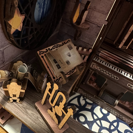 DIY Book Nook Zestaw Świąteczny – Szkoła Magii | Cutebee