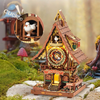 Zegar z Kukułką (wersja II) – Puzzle 3D ROKR z LED