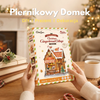Świąteczny Piernikowy Domek – Miniaturowy Domek DIY z LED | CuteBee