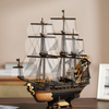 Drewniany Zestaw Puzzle 3D - Statek Piracki