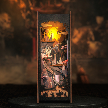 DIY Book Nook - Legenda Wukong | Cutebee