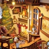 DIY Book Nook - Świąteczny Klimat | Rolife puzzle 3D