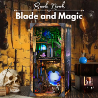Blade and Magic Minicity DIY Book Nook – Puzzle 3D Prezent