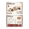 Bolid F1 z Napędem – Puzzle 3D ROKR Samochód (247 el.)