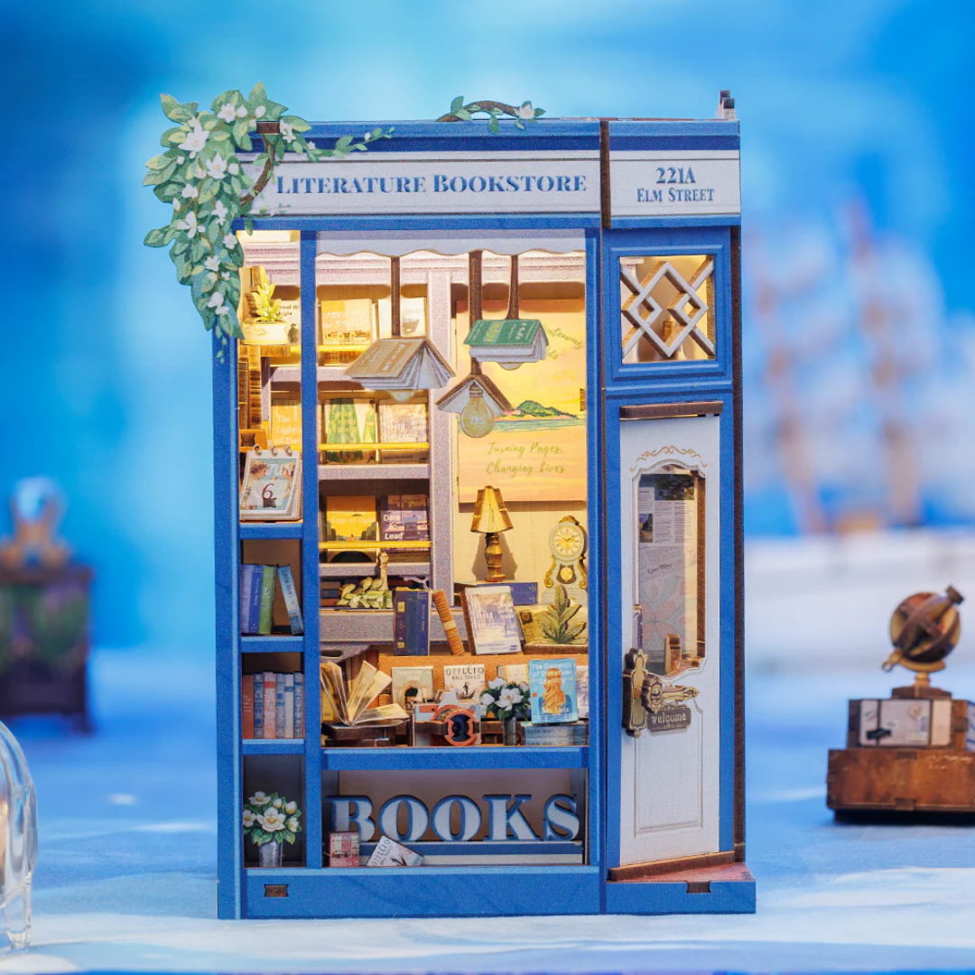 DIY Book Nook - Literature Bookstore | Cutebee