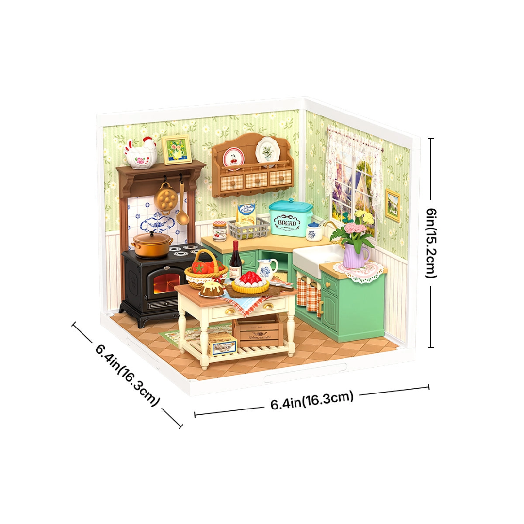 Mini Domek 3D - Wiejska Kuchnia | Rolife – wymiary modelu