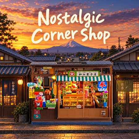 Nostalgic Corner Shop – DIY Miniaturowy Domek | Robotime
