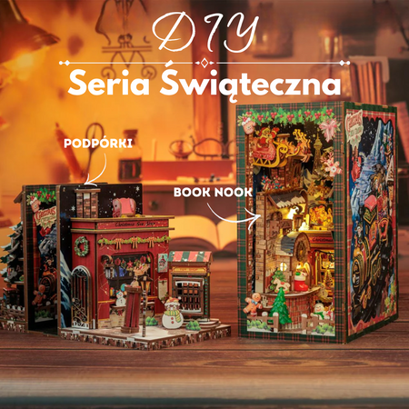 Diy Book Nook - Świąteczny Sklepik Życzeń | Cutebee