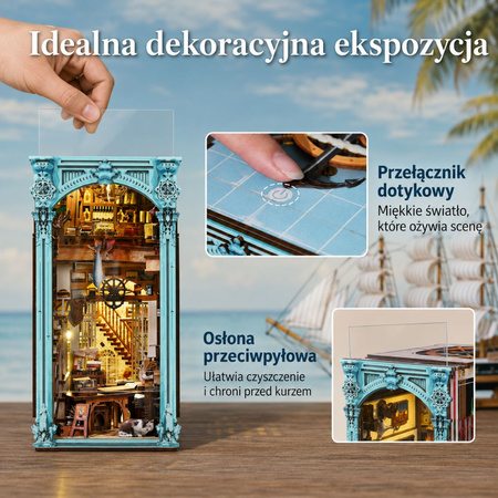 Hemingway House Minicity DIY Book Nook – Puzzle 3D Prezent