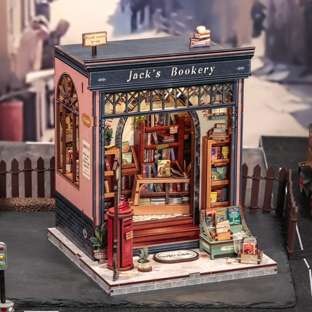 Zestaw Świąteczny Book Nook – Jack’s Bookery | Cutebee